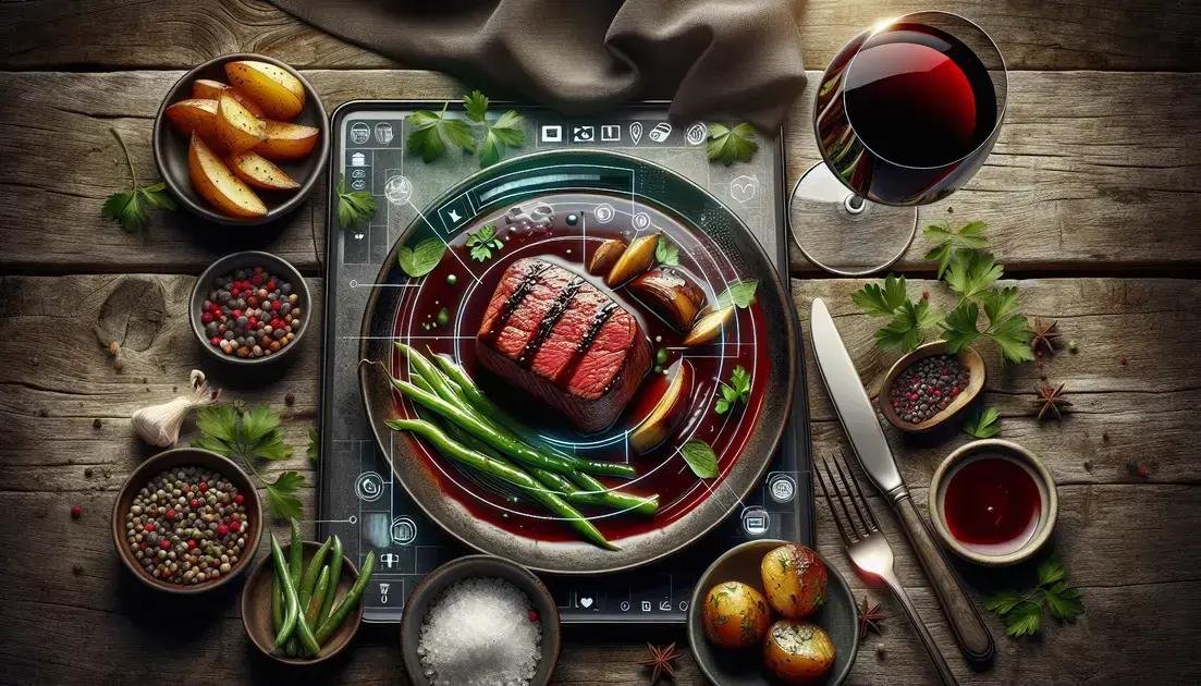 Como preparar a carne ao molho de vinho