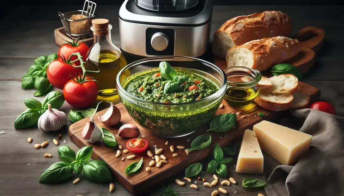 Dicas e Truques para um Pesto Perfeito