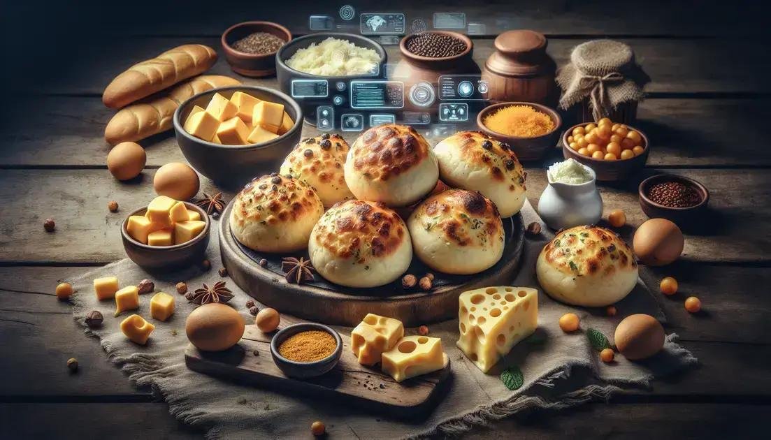 Variações da Receita Tradicional de Pão de Queijo