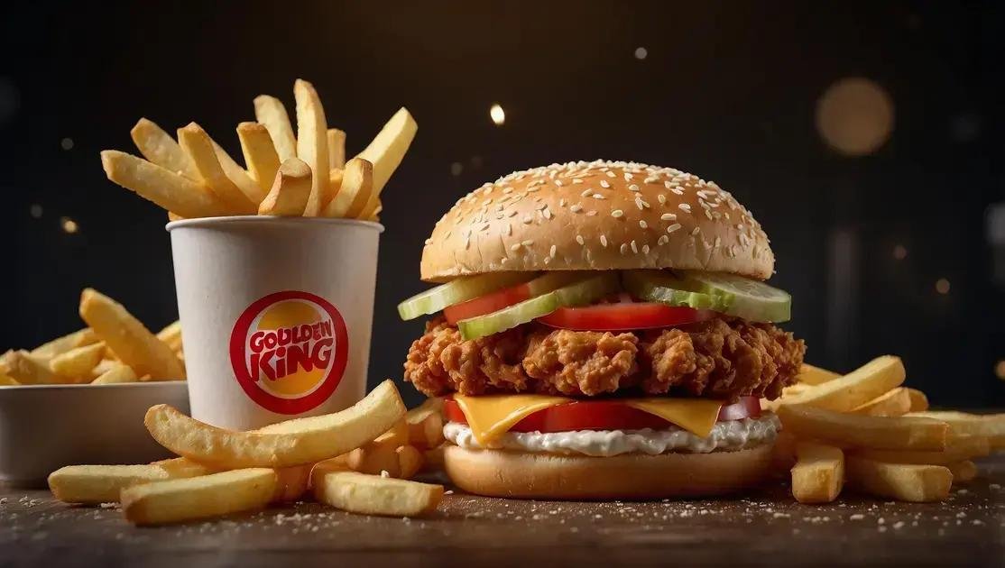 Frango Frito, Batata Frita e Burguer King: Delícias que Você Precisa Experimentar